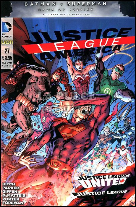 JUSTICE LEAGUE AMERICA #    27